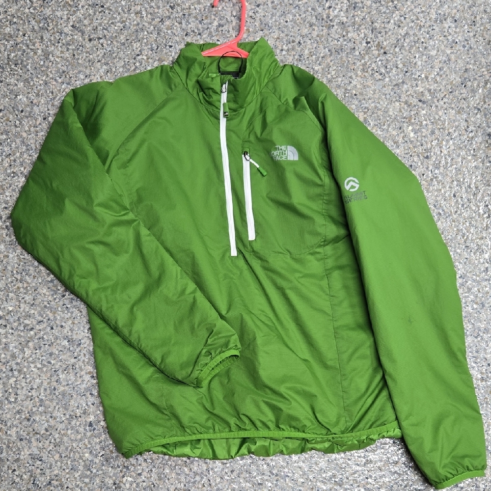 The North Face Green Windbreaker Lightweight Performance Jacket